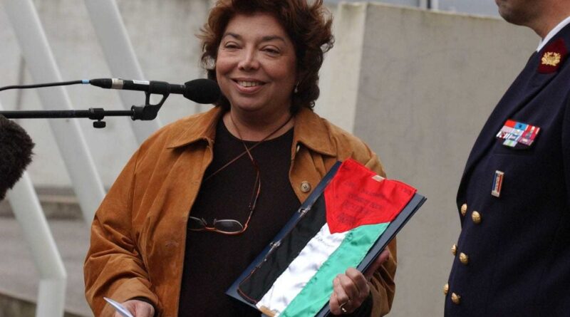 Leïla Shahid, ancienne représentante de la Palestine en France, est décédée.