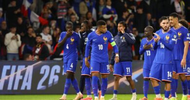 Les Bleus ne joueront pas contre l'Italie, la Belgique et la Turquie.