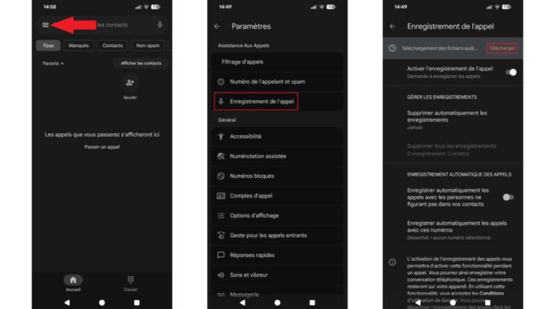 Les Pixel de Google ne peuvent pas enregistrer vos appels.