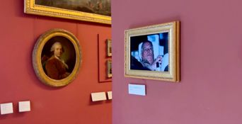 L’ex-prince Andrew rejoint brièvement la Joconde au Louvre.