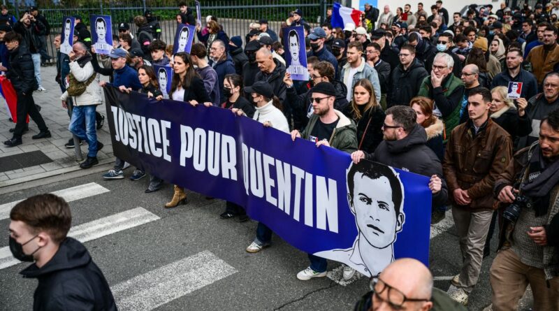 Marche pour Quentin Deranque : 3.200 participants, dispersion en cours.