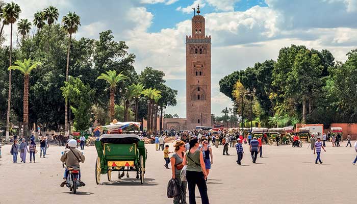 Marrakech est la destination préférée des Français cet hiver.