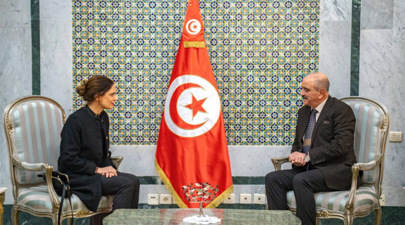 Mohamed Ali Nafti rencontre Anna Barone, nouvelle représentante de la BEI.