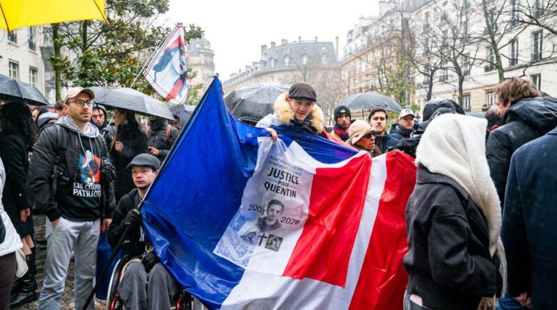 Mort de Quentin Deranque : plusieurs suspects identifiés, minute de silence à l'Assemblée.