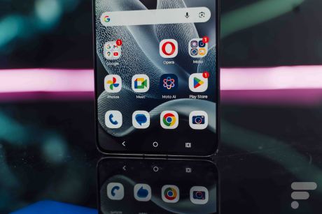 Motorola Edge 70 // Source : Chloé Pertuis - Frandroid