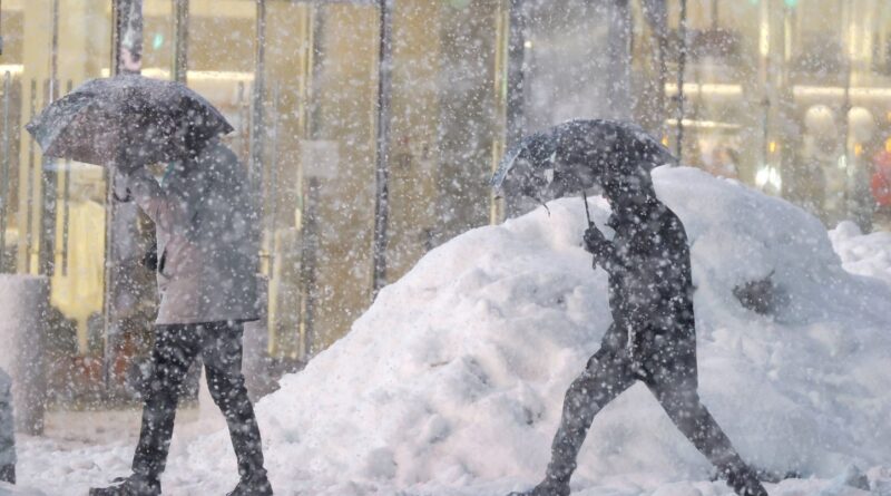 New York : La ville paralysée par la plus grande tempête de neige décennale