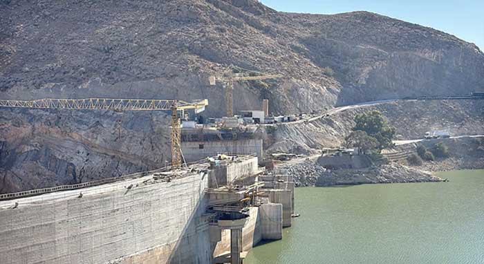 Région de l'Oriental : Le barrage Mohammed V est à 86% rempli.