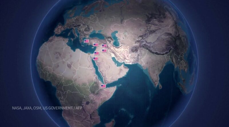 Riposte de l'Iran : deuxième vague de frappes vers Dubai, Qatar, Bahreïn, Koweït, Émirats arabes unis, Arabie saoudite et Irak.