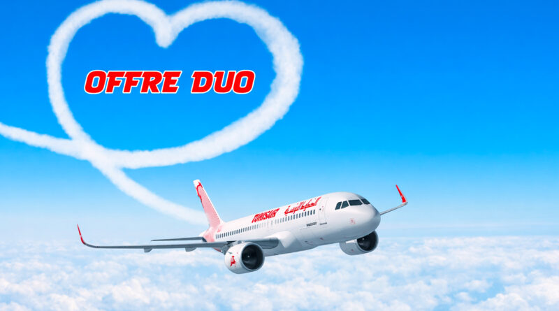 Saint-Valentin : Tunisair annonce une forte réduction sur les vols