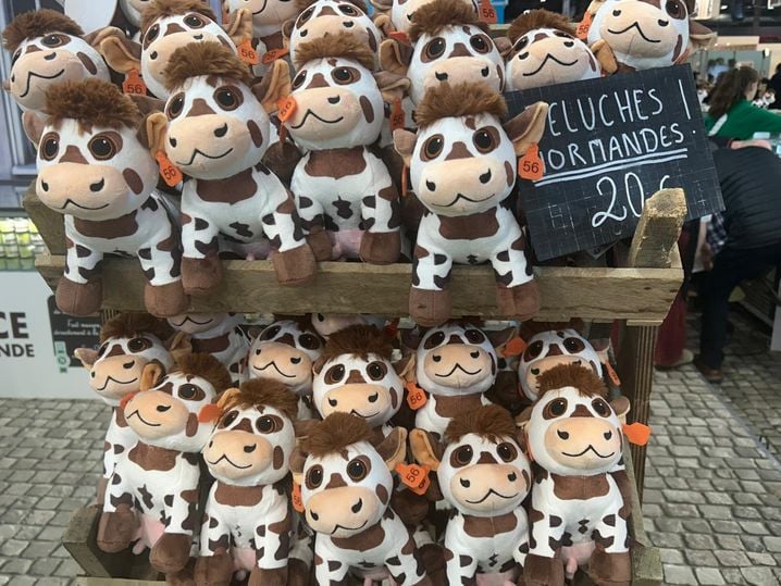 Les vachettes bien mignonnes du stand du Nord