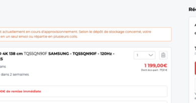 Samsung 55QN90F : plus de 40 % de remise sur ce TV 4K noté 9/10