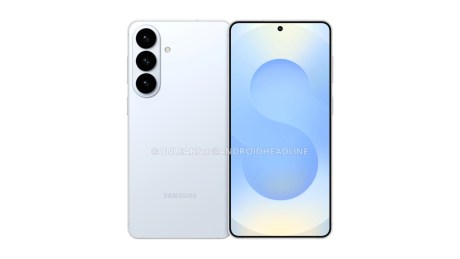 Rendu du Samsung Galaxy S26 Plus // Source : OnLeaks x Android Headlines