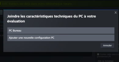 Steam facilite la vérification de la compatibilité des jeux avec VOTRE PC.