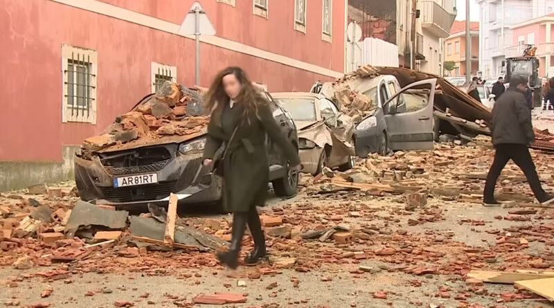 Tempête Christine : 93 000 foyers privés d’électricité au Portugal