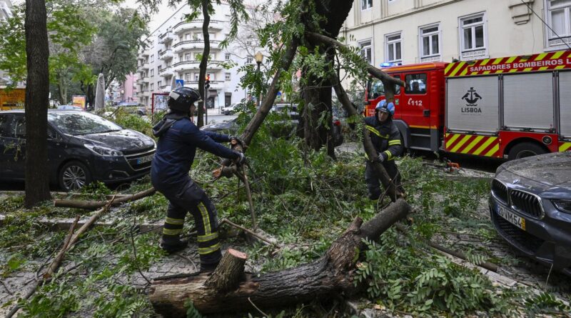 Tempête Leonardo : alerte rouge en Andalousie, orange au Portugal.