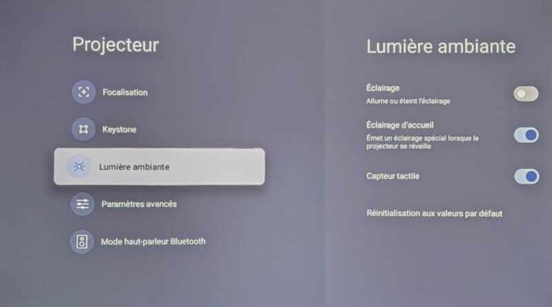 Test du Epson EF-72 : vidéoprojecteur LED Ultra HD compact avec son Bose