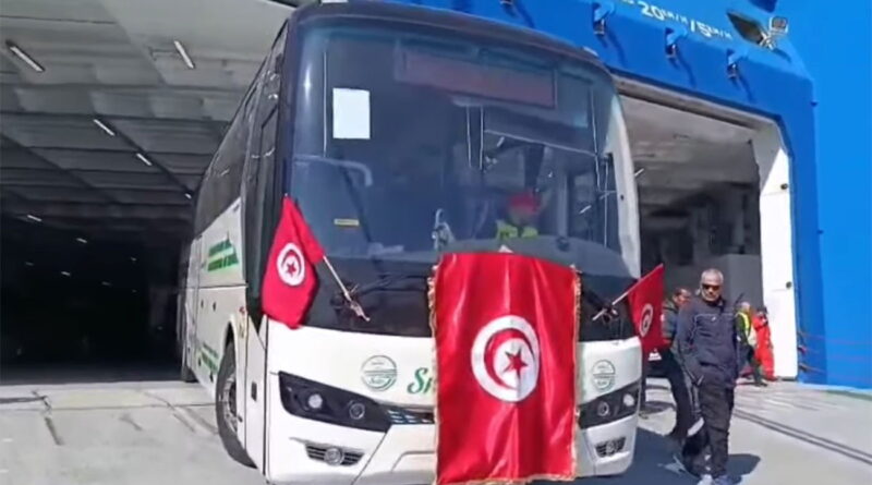 Tunisie : 158 bus chinois arrivent aujourd'hui au port de La Goulette