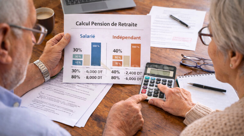 Tunisie : Calculez votre pension de retraite, salarié ou indépendant.