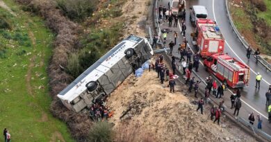 Turquie : Huit morts et 26 blessés dans un accident de bus