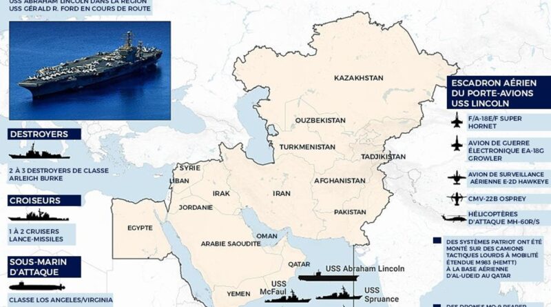 Une "armada" des États-Unis ne serait pas prête à frapper l'Iran ?