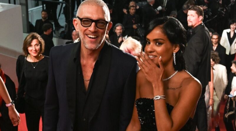 Vincent Cassel et Narah Baptista s’amusent au Carnaval de Rio.