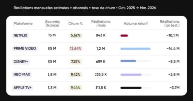 3,3 millions de Français se désabonnent chaque mois des plateformes de streaming vidéo : qui en pâtit ?