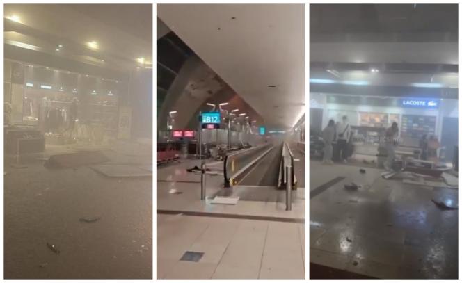 Accident à l'aéroport international de Dubaï : quatre personnes blessées.