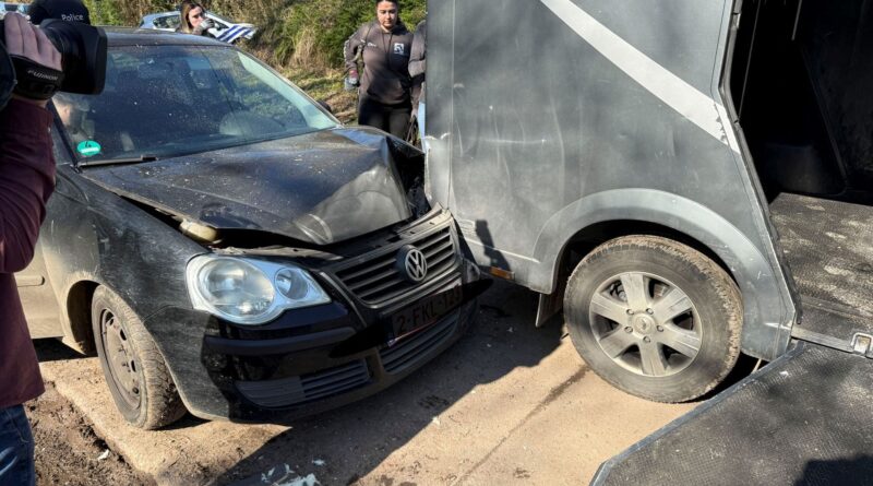 Accident à Liberchies : conductrice inculpée pour entrave à la circulation.