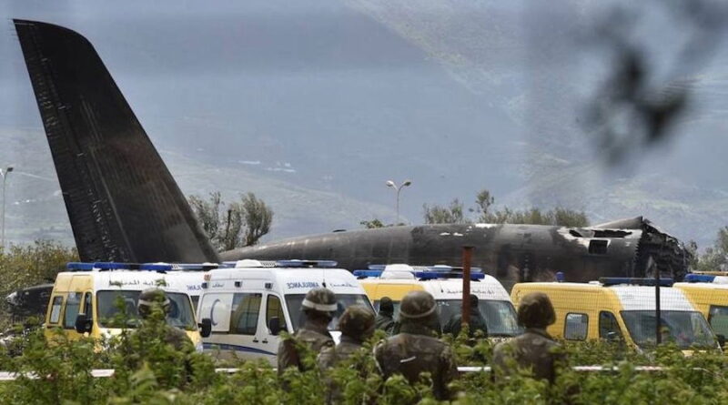 Algérie : Crash d'avion fait deux militaires tués
