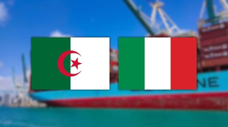 Algérie – Italie : lancement d'une nouvelle ligne maritime commerciale