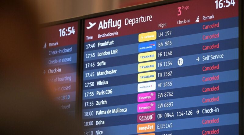 Allemagne : Grève totale à l’aéroport de Berlin ce mercredi