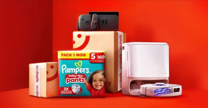 Joybuy promet la livraison de très nombreux produits le jour même, avant 23 heures.