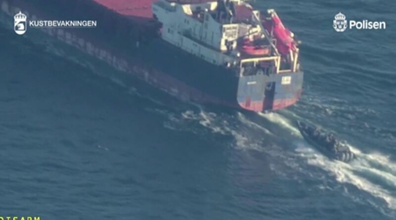 Arrestation d'un membre d'équipage d'un bateau en Suède, lié à la flotte fantôme russe.
