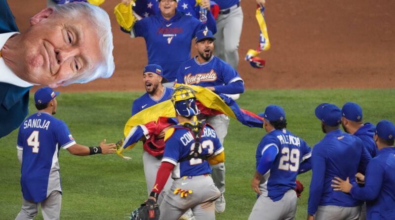 Baseball : Donald Trump applaudit la victoire du Venezuela, « État n°51 »