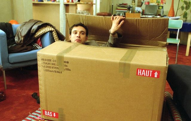 Bruno Salomone dans une scène du film « Le Carton », en 2004.