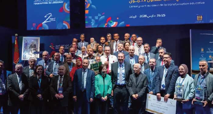Célébration des lauréats du Prix "Enseignant de l'année" à Rabat
