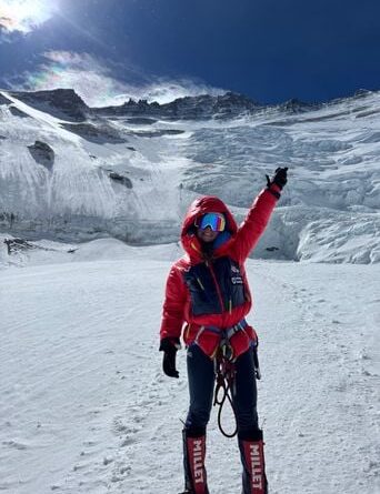 Constance Schaerer parle de sa vie après l'Everest et les sept sommets.