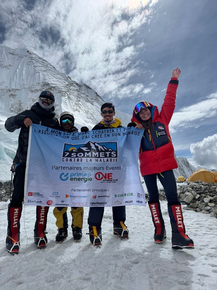 Sur la route de l'Everest.