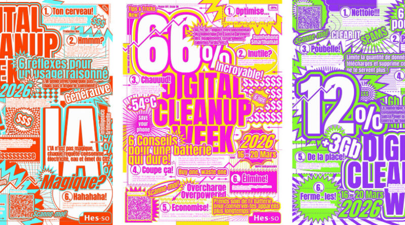 Digital CleanUp Week 2026 : participation d'une quinzaine d'écoles HES-SO