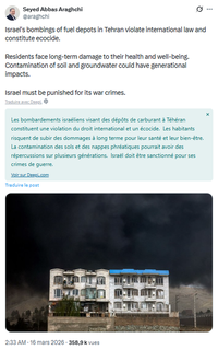 Direct – Guerre au Moyen-Orient : explosions à Téhéran, capitale de l'Iran.