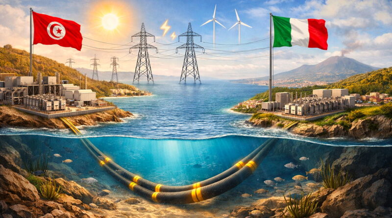 ELMED : la Tunisie ne finance pas un tiers du projet électrique avec l’Italie.