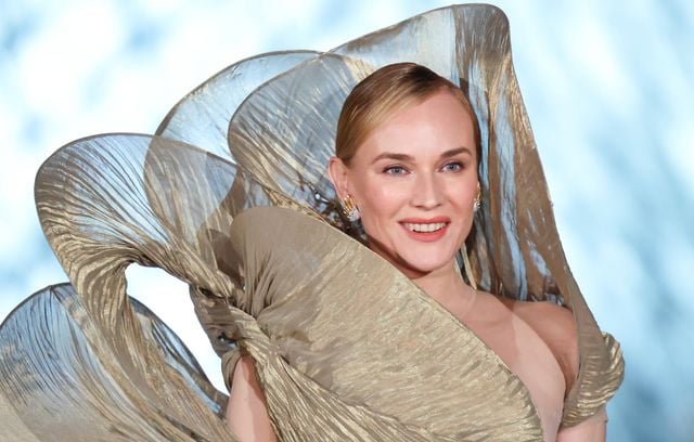 Diane Kruger au Grand Dîner du Louvre, à Paris, le 3 mars 2026.
