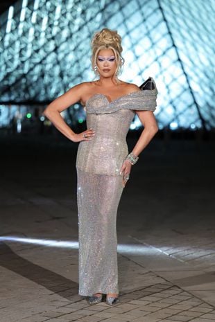 Nicky Doll au Grand Dîner du Louvre, à Paris, le 3 mars 2026.