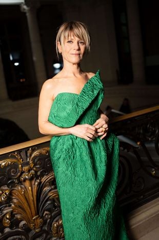 Marina Foïs au Grand Dîner du Louvre, à Paris, le 3 mars 2026.
