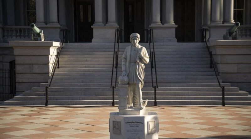 États-Unis : Pourquoi Trump souhaite une statue de Christophe Colomb à la Maison Blanche.