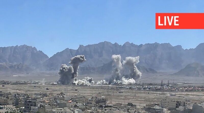 Frappes dans le centre de l'Iran touchent des "sites militaires"