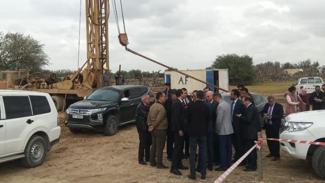 Gestion de l'eau et formation agricole : inspection des projets par le ministre à Kairouan et Sbikha