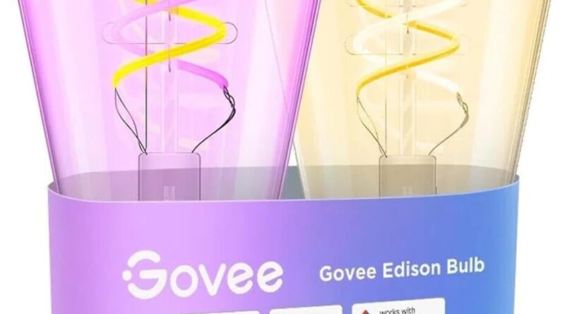Govee lance ses ampoules Edison, défi pour Philips Hue