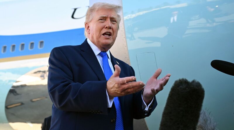 Guerre au Moyen-Orient : Trump évoque un "changement de régime" en Iran.