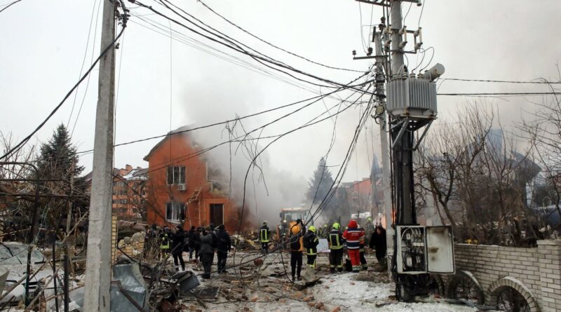Guerre en Ukraine : Attaques nocturnes de missiles russes au pic en février 2023